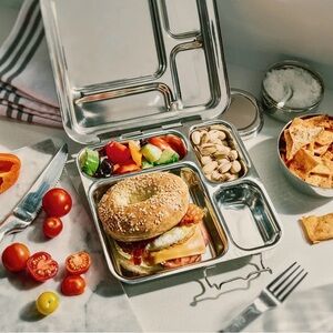 Stainless Steel Lunchbox with Compartments